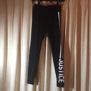 Girls size 12 Justice leggings